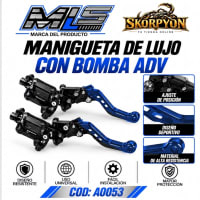 Manigueta Lujo con Bomba ADV-Azul 