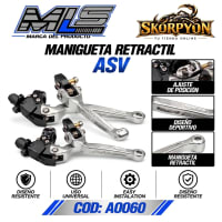 Manigueta Retráctil ASV - Plata