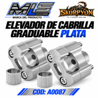 Elevador de Cabrilla Manubrio Graduable - Plata