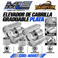 Elevador de Cabrilla Manubrio Graduable - Plata