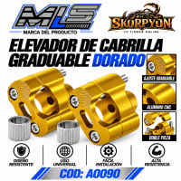 Elevador de Cabrilla Manubrio Graduable - Dorado