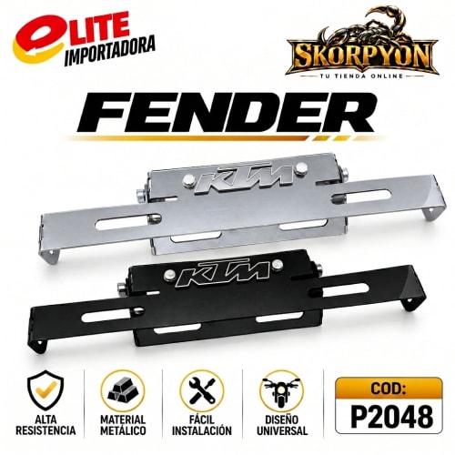 Fender KTM 3D Cromado/Negro