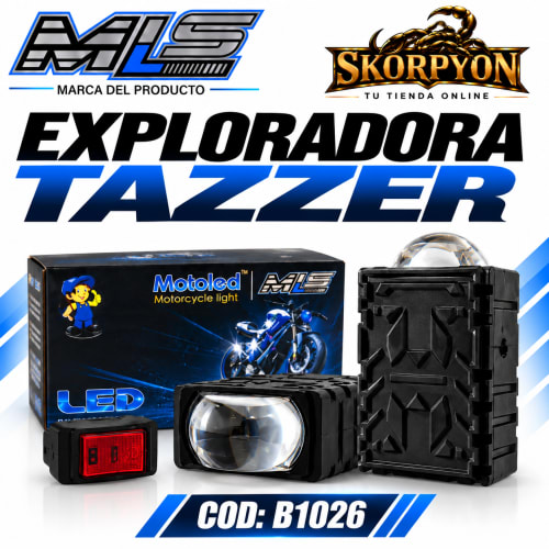 Exploradora Tazzer 7500K-3800LM 