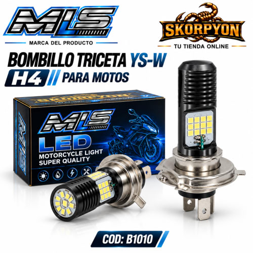 Bombillo Triceta YS-W H4