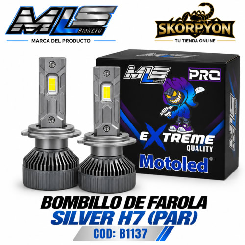 Bombillo de Farola SILVER H7 (Par)