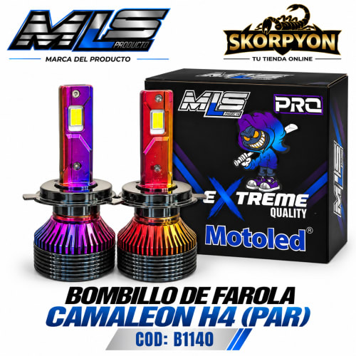 Bombillo de Farola CAMALEÓN H4 (Par)