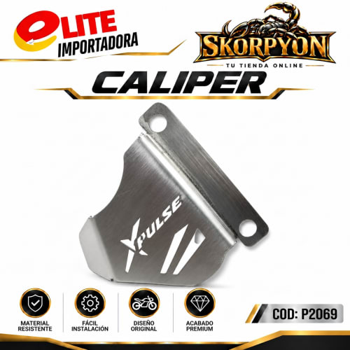 Caliper Xpulse Sencillo Cromado