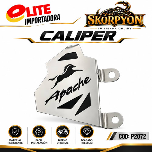 Caliper Apache Sencillo Cromado 