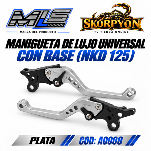 Manigueta de Lujo Universal con Base (NKD 125) Gris