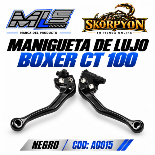 Manigueta de Lujo Boxer CT 100 Negro
