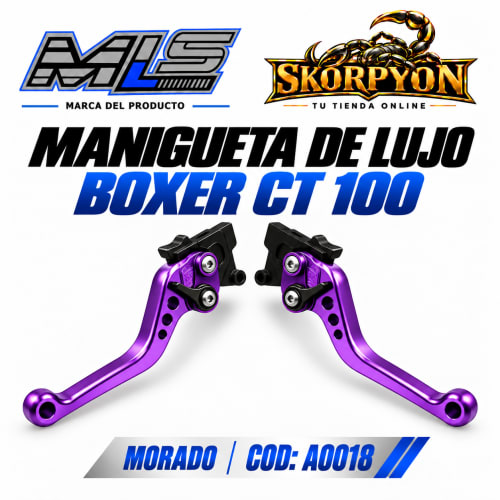 Manigueta de Lujo Boxer CT 100 Morado