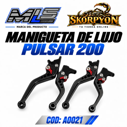 Manigueta de Lujo Pulsar 200 Negro