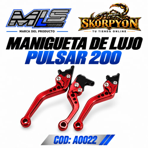 Manigueta de Lujo Pulsar 200 Rojo