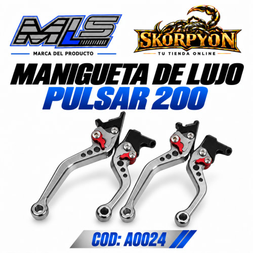 Manigueta de Lujo Pulsar 200 Plata