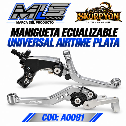 Manigueta Ecualizable Universal Airtime Plata