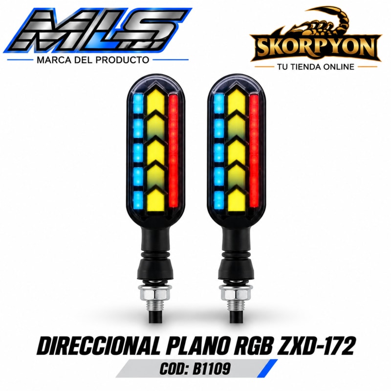 Direccional Plano RGB ZXD-172