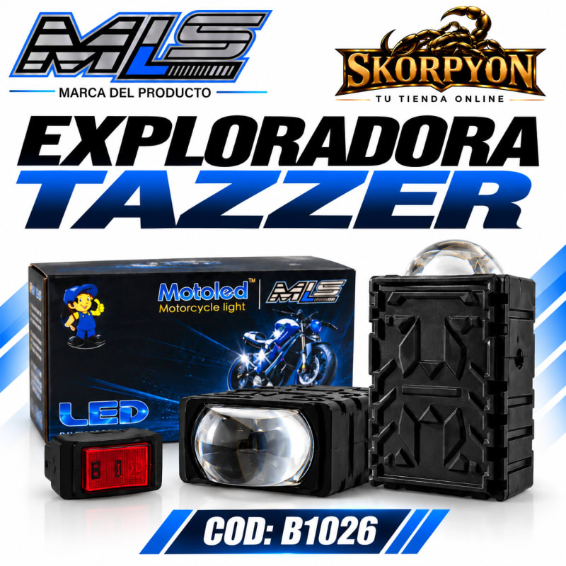 Exploradora Tazzer 7500K-3800LM 