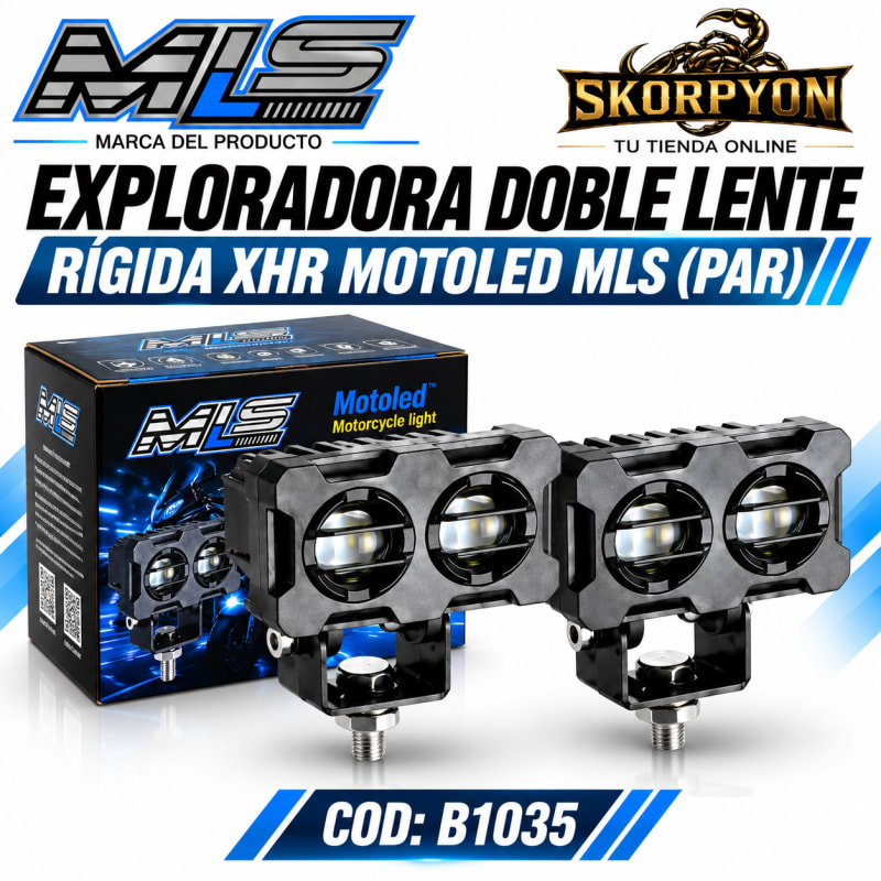 Exploradora  Doble Lente Rígida XHR Motoled MLS(PAR) 