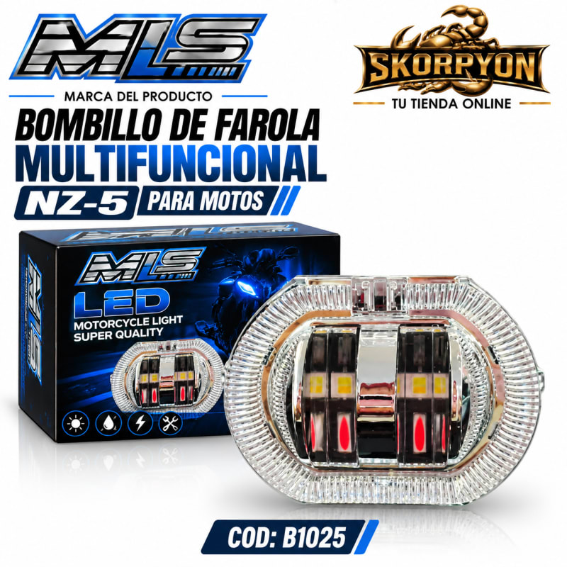 Bombillo Ojo de Diablo  NZ-5 6500K-1800LM 