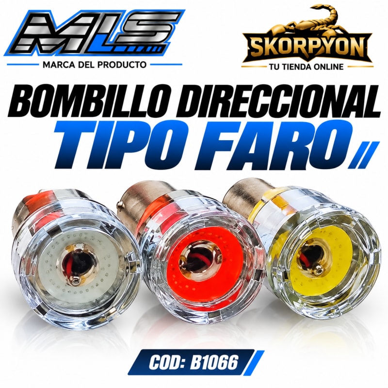 Bombillo Direccional Tipo Faro (Unidad)