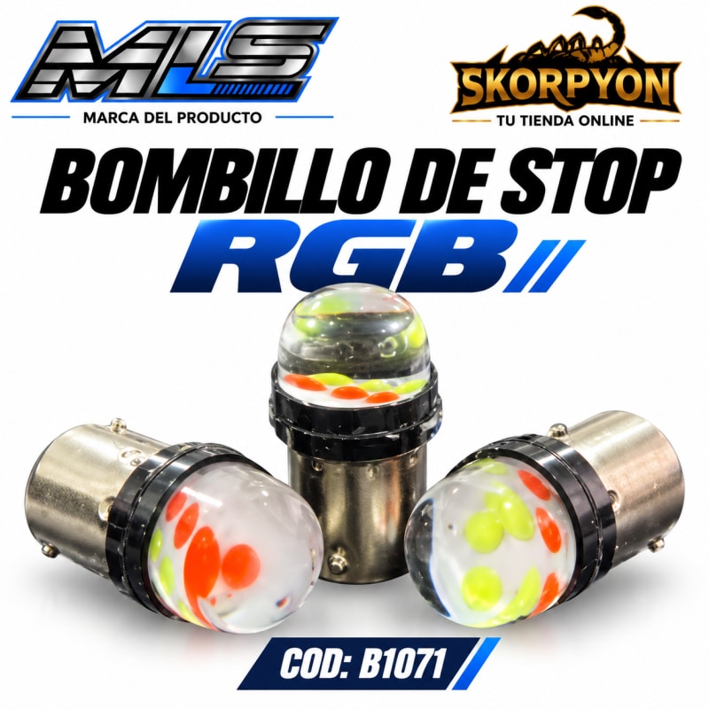 Bombillo de Stop RGB (Unidad)