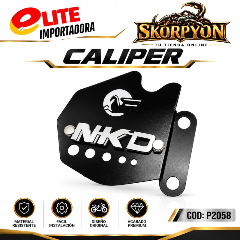 Caliper NKD 3D Negro