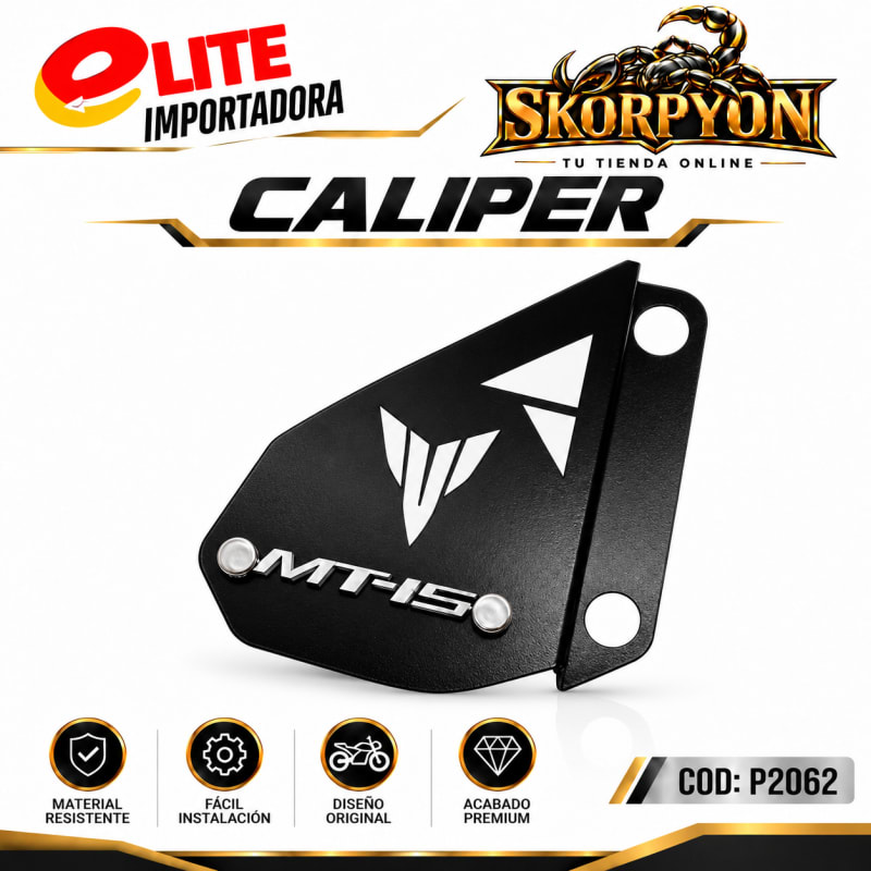 Caliper MT 15 3D Negro