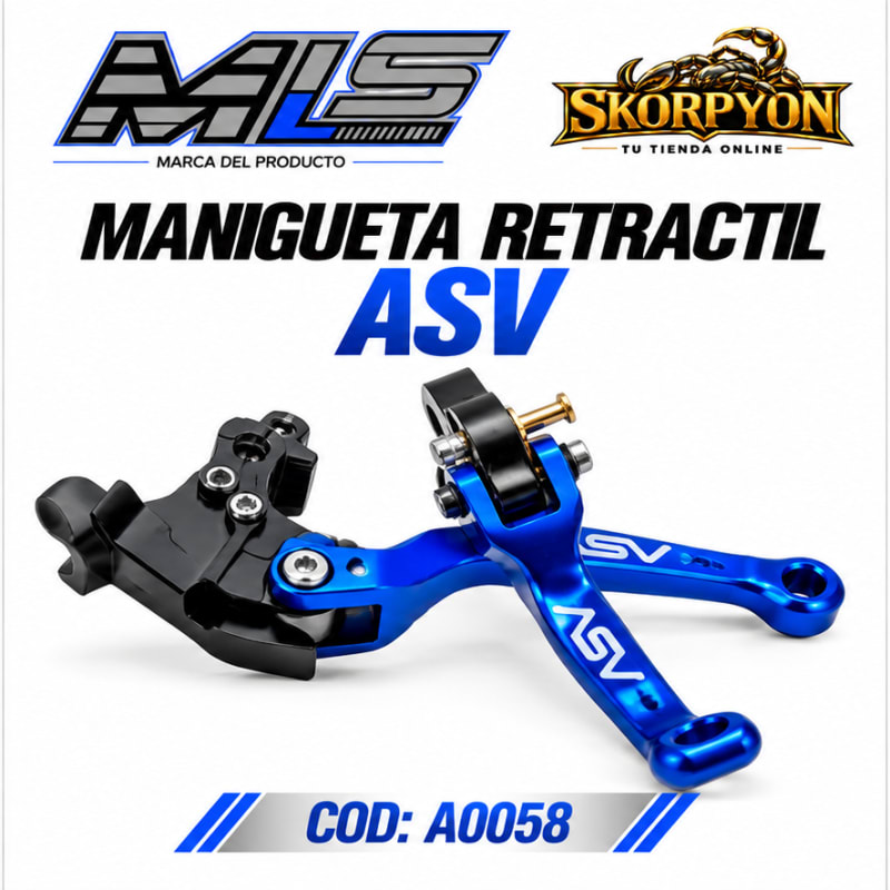 Manigueta Retráctil ASV - Azul
