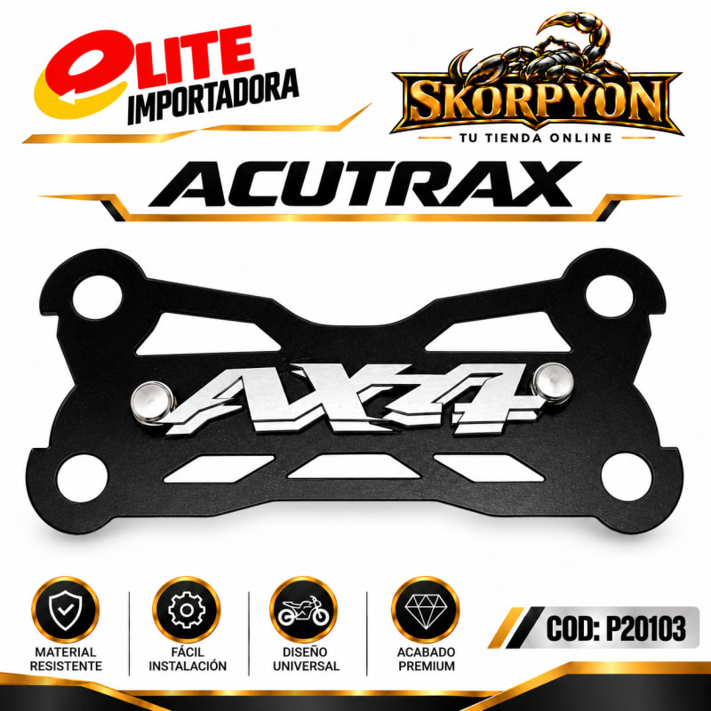 Acutrax AX4 3D Negro 