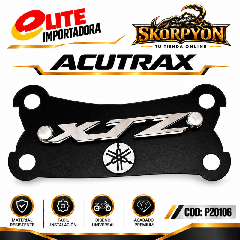 Acutrax XTZ 3D Negro