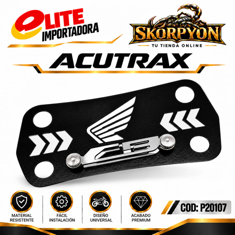 Acutrax CB 3D Negro
