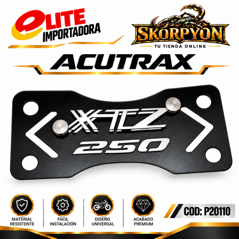 Acutrax XTZ 250 3D Negro