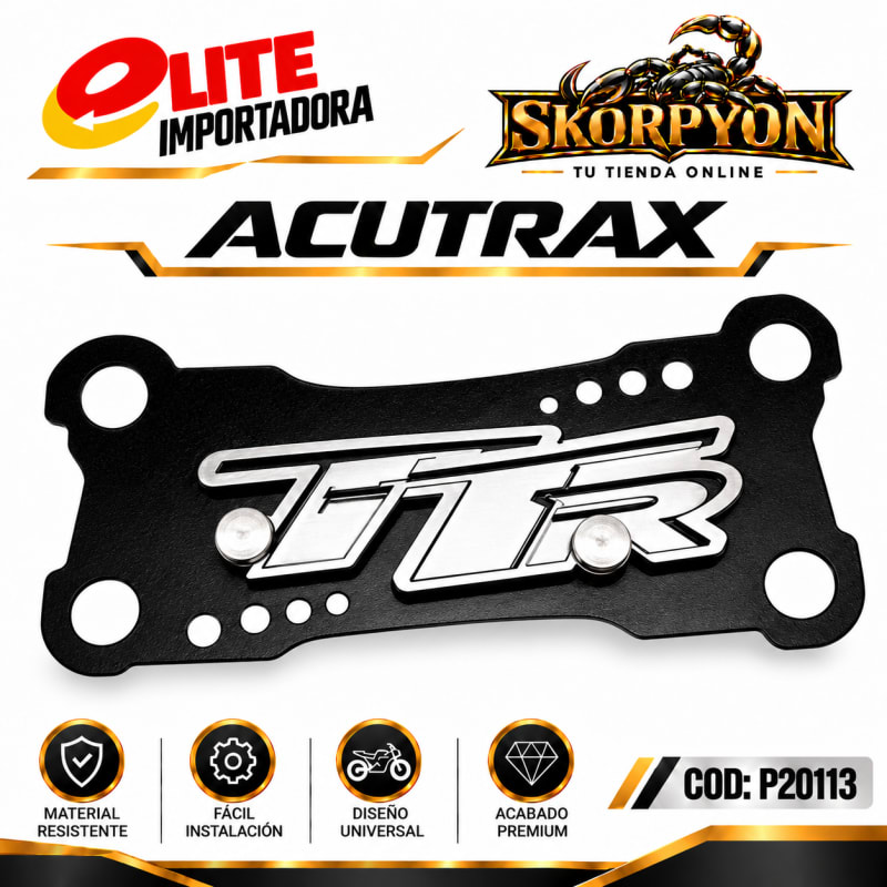 Acutrax TTR 3D Negro