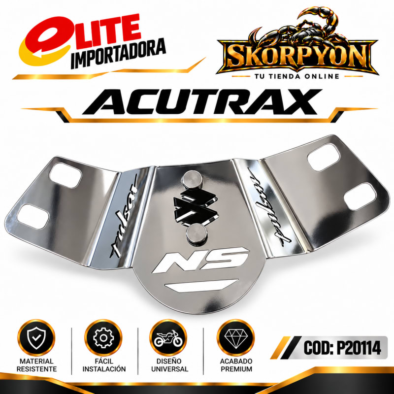 Acutrax Pulsar NS 3D Cromado