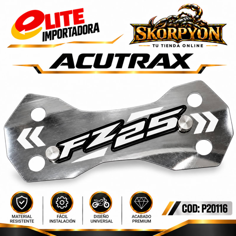 Acutrax FZ 25 3D Cromado