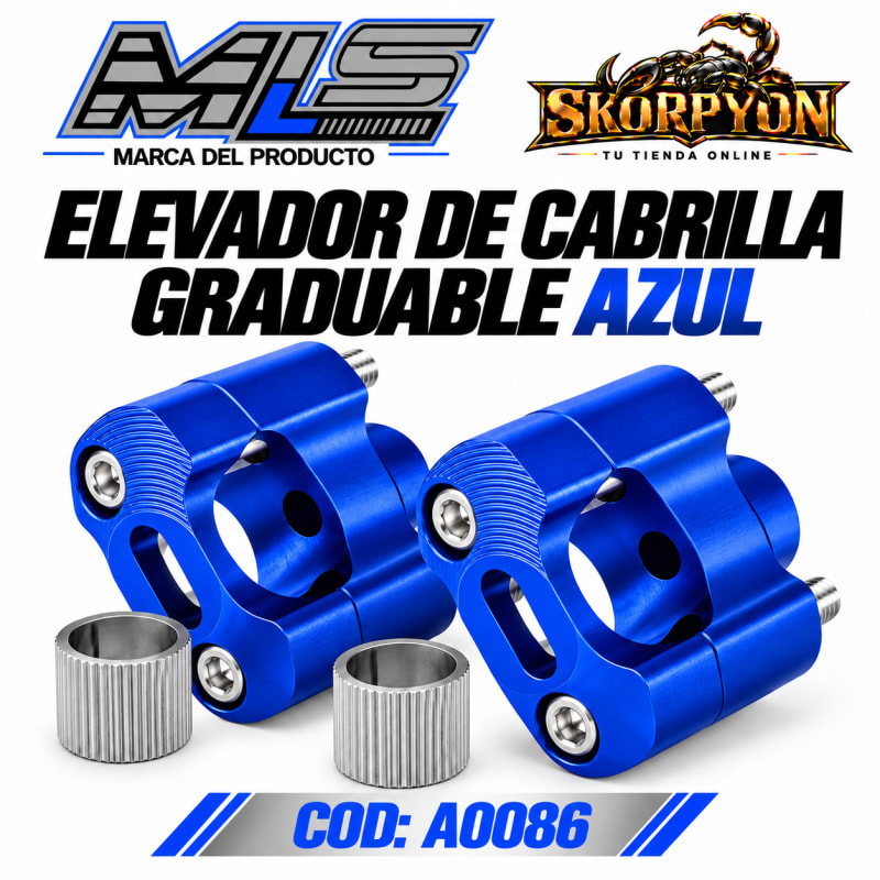 Elevador de Cabrilla Manubrio Graduable - Azul