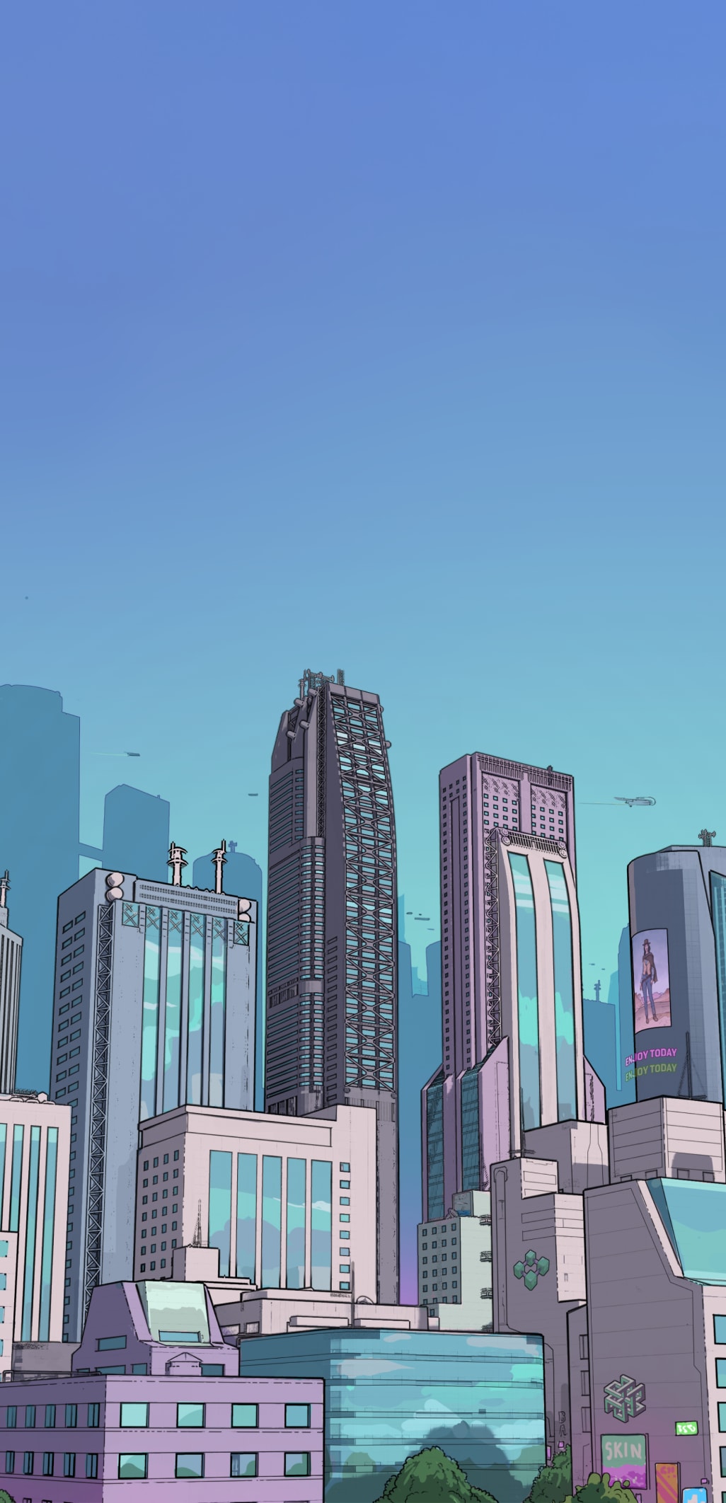 Futuristic city