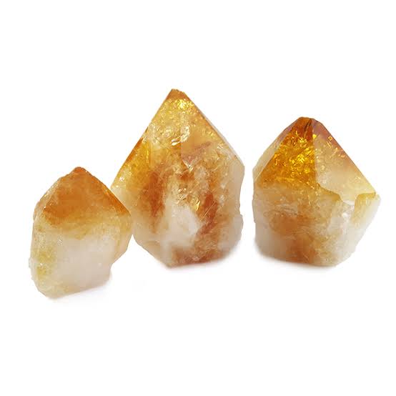 Raw Citrine Solar Plexus Point