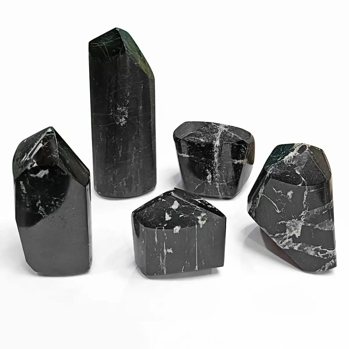 Black Tourmaline Hexagonal Protection Point