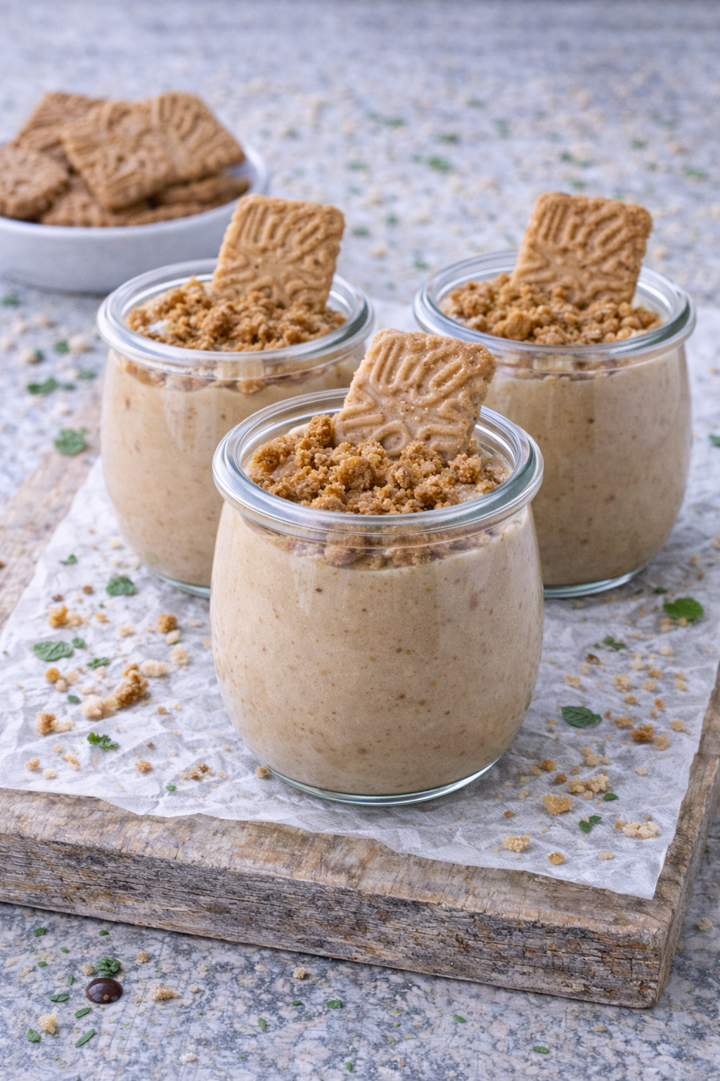 Spekulatius Mousse im Gläschen