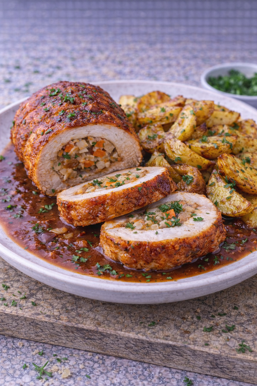 Bayrischer Putenrollbraten