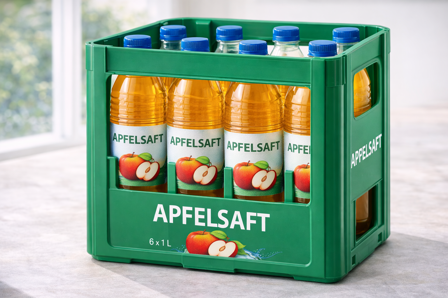 Apfelsaft Kasten (6 Fl. je 1l )
