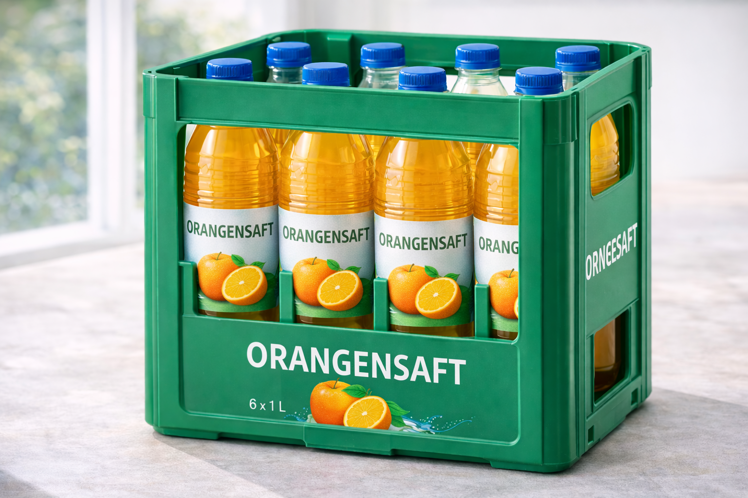 Orangensaft Kasten (6 Fl. je 1l )