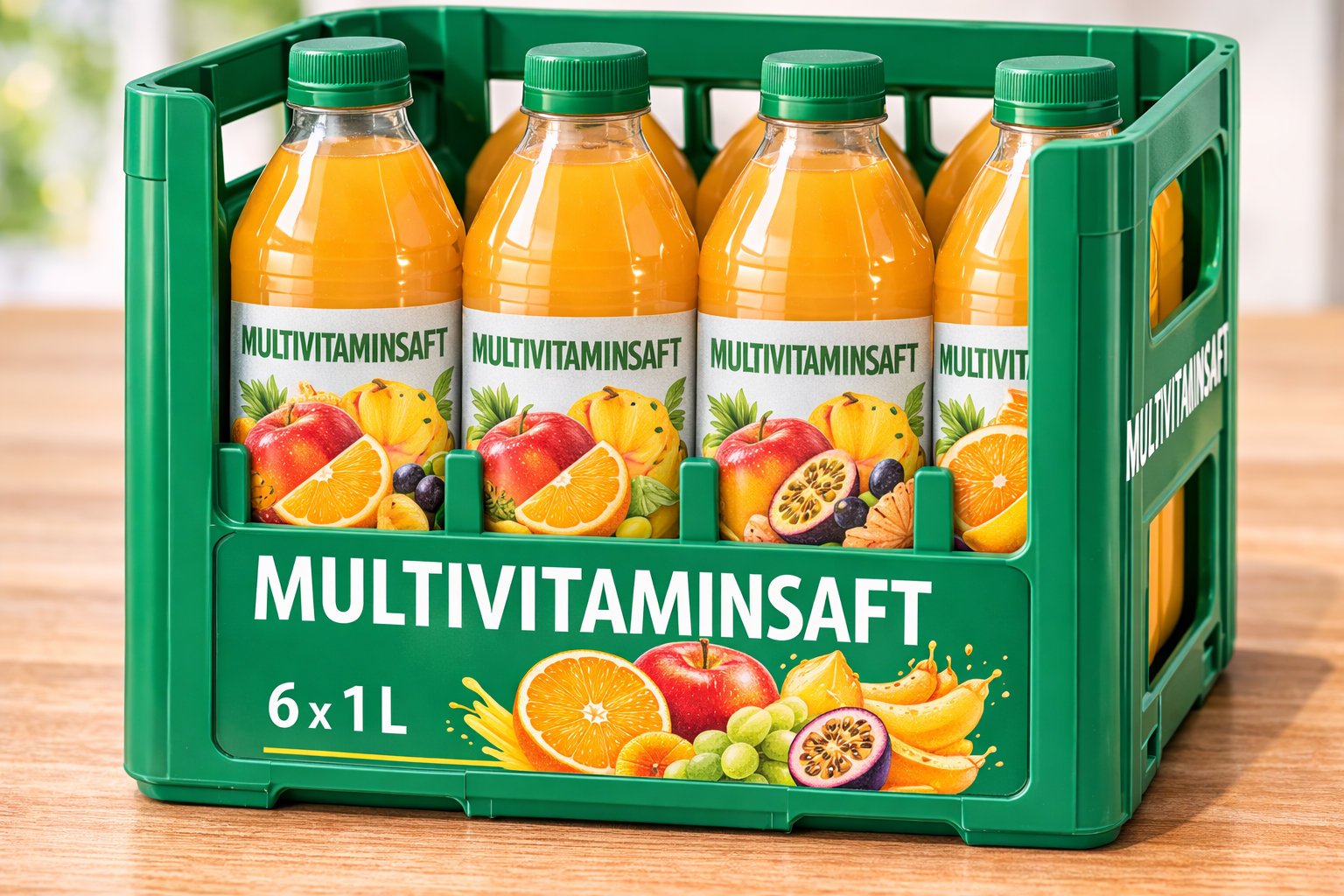 Multivitaminsaft Kasten (6 Fl. je 1l )