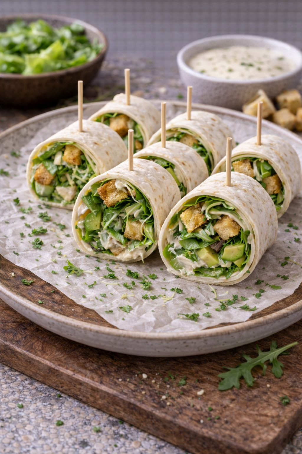 Cesar Wraps (veggie)