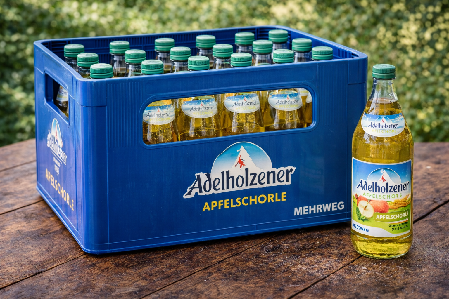 Adelholzener Apfelsaftschorle MEHRWEG (12 x 0.5 l)