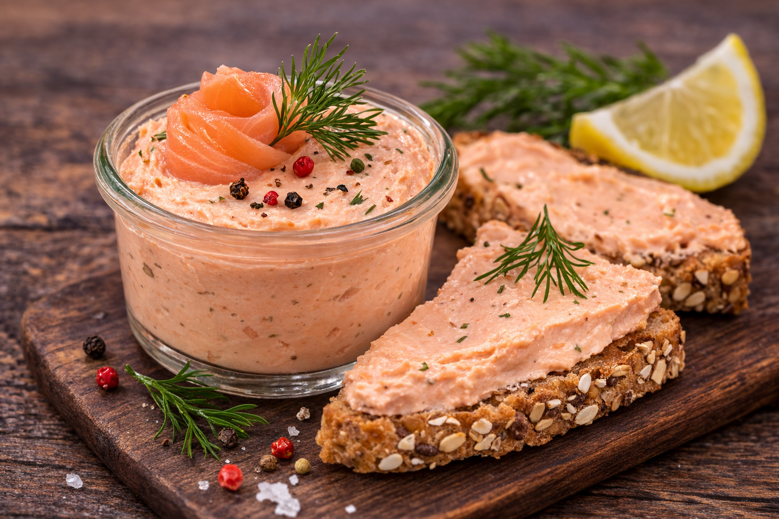 Lachsforellenpaté