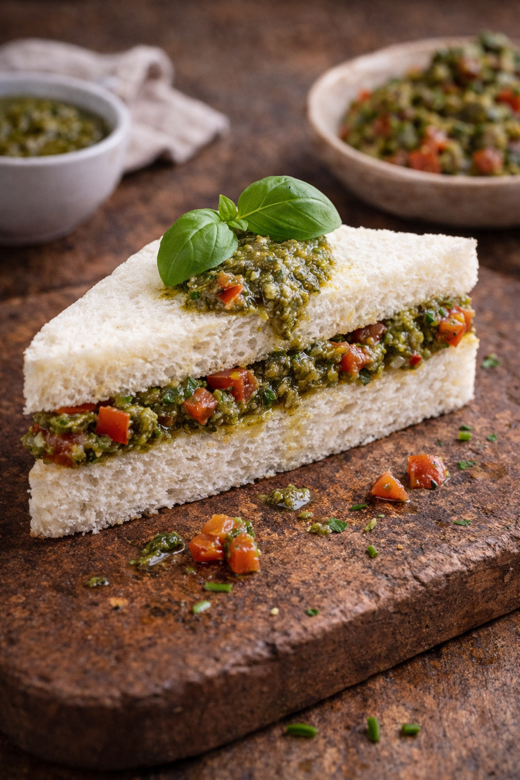 Tramezzini Pesto (veggie)