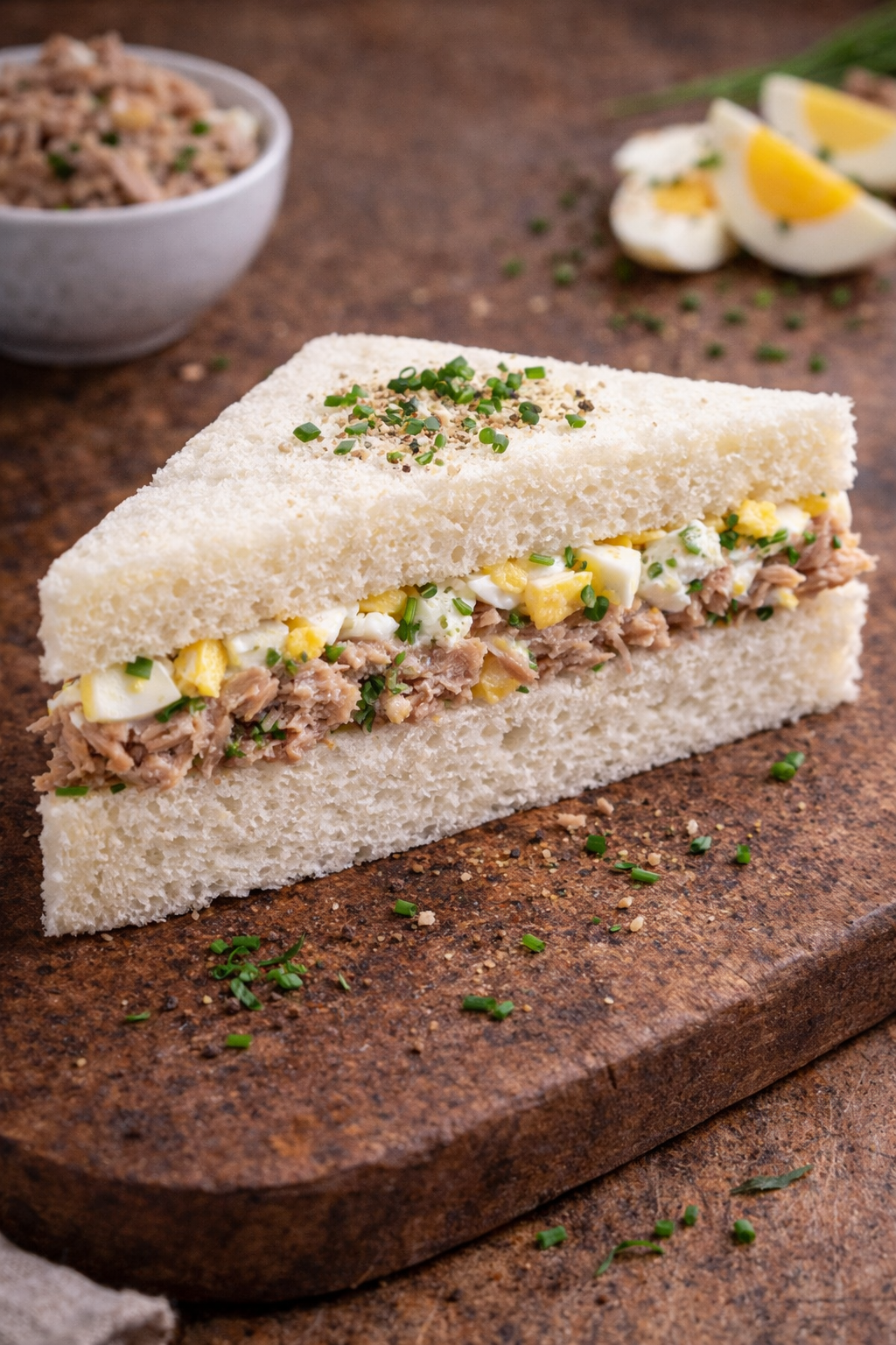 Italienisches Thunfisch-Sandwich