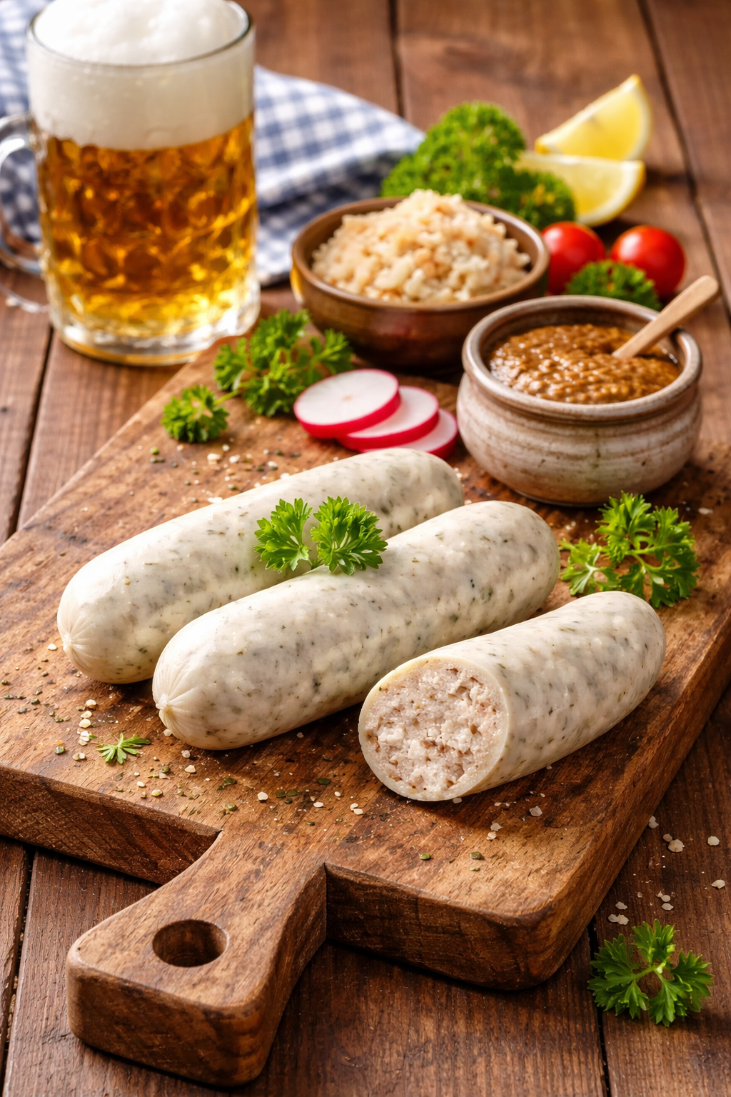 1 Paar Münchener Weißwurst